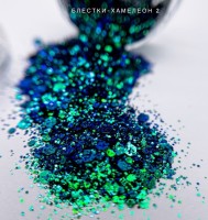 Блестки Bloom ХАМЕЛЕОН №02