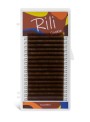 Ресницы коричневые Rili Cookie - 16 линий M 0.10 12мм