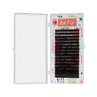 Коричневые ресницы Lash&Go микс 0,12/C/7-14 mm "Эспрессо" (16 линий) Коричневые ресницы Lash&Go микс 0,12/C/7-14 mm "Эспрессо" (16 линий)
