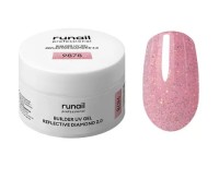 Моделирующий УФ-гель светоотражающий BUILDER UV GEL REFLECTIVE DIAMOND 2.0, 15г №9878 ruNail