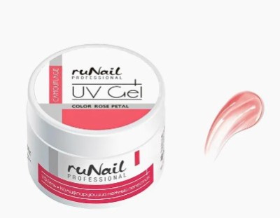 Камуфлирующий УФ-гель (цвет: Нежный лепесток), 15 г №3448, ruNail