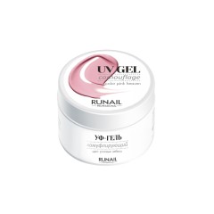 Камуфлирующий УФ-гель (цвет: Розовые небеса), 15 г №3447, ruNail