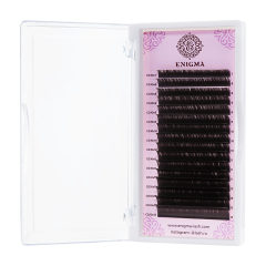 Ресницы Enigma цвет «Мокка» 0,07/M/10 mm (16 линий)