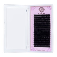 Черные ресницы Enigma микс 0,10/L/9-11 mm (16 линий)