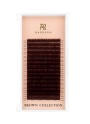 Ресницы коричневые BARBARA GLINTWEIN микс D 0.10 4-11mm 16 линий