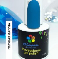 Гель-лак Bloom №142 "Голубая лагуна" 8 мл