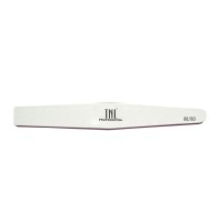 Пилка для ногтей "ромб" 80/80 улучшенное качество (белая) в индив. упаковке TNL