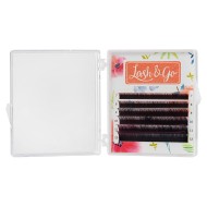 Омбре ресницы Lash&Go микс 0,10/C/7-12 mm "Красный" (6 линий) Омбре ресницы Lash&Go микс 0,10/C/7-12 mm "Красный" (6 линий)