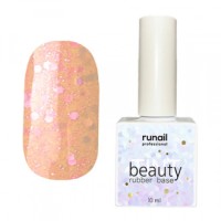 Каучуковая цветная база beautyTINT (glitter mix), 10 мл №6770, ruNail