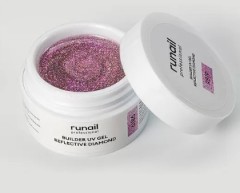 Моделирующий УФ-гель светоотражающий BUILDER UV GEL REFLECTIVE DIAMOND, 15г №9819, ruNail