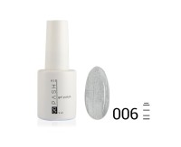 Цветной гель-лак PASHE №006 — «Серебряный дождь», (9 мл)