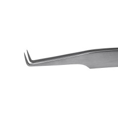 Пинцет профессиональный для наращивания ресниц LASHY, серия STELLAR NFL, тип Г 7 мм