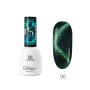 Гель-лак TNL Illusia 10D, кошачий глаз №06 - зеленый фиолетовый, 7 мл