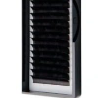 Ресницы OkoLashes серии BLACK изгиб D+ 0.10 09 мм, 16 линий