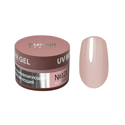 Гель моделирующий UV BUILDER GEL Runail Expert №121, 15г банка