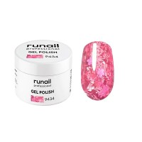 Гель-лак с фольгой и фигурными пайетками "Гортензия", 5г №9434, ruNail