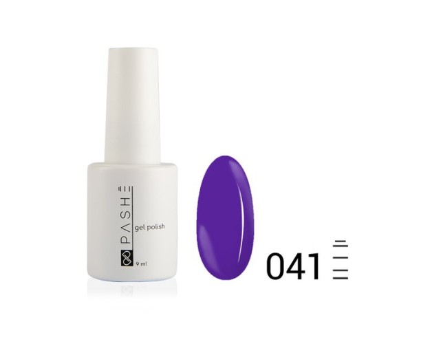 Цветной гель-лак PASHE №041 — «Весенний крокус», (9 мл)