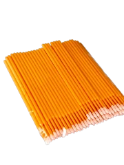 Микробраши в мягкой упаковке оранжевые 2,5 мм 100шт в пачке