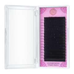 Черные ресницы Enigma микс 0,07/C/9-12 mm (16 линий)
