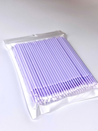 Микробраши в мягкой упаковке сиреневые 2,5 мм 100шт в пачке