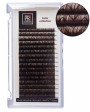 Тёмно-коричневые ресницы "Горький шоколад" BARBARA МИКС D 0.07 5-7mm 16 линий