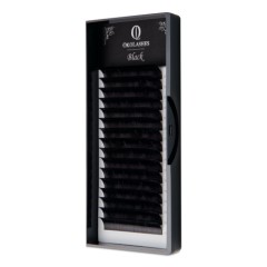 Ресницы OkoLashes серии BLACK изгиб D+ 0.10 14 мм, 16 линий