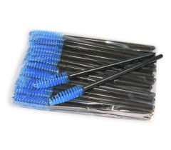 Щеточка для ресниц нейлон 50 штук в упаковке