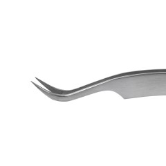 Пинцет профессиональный для наращивания ресниц LASHY, серия STELLAR NFL, тип Изогнутый