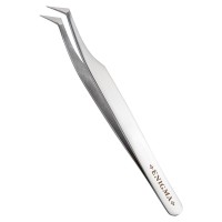 Пинцет L Enigma (Metallic) с ручной заточкой extra-sharp