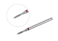 Фреза алмазная, пламя (мягкая) 1,4х8,3, TNL Фреза алмазная, пламя (мягкая) 1,4х8,3, TNL