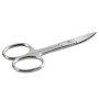 Ножницы маникюрные, Zinger, для ногтей (закругленные;серебряные) (aia-1)