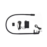 UV led лампа для наращивания ресниц ультрофиолетовая (УФ), черная, 5W