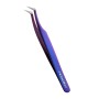 Пинцет L Enigma (Purple metallic) с ручной заточкой extra-sharp