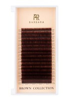 Ресницы коричневые BARBARA Truffle МИКС С 0.07 7-15 mm 16 линий