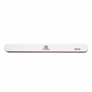 Пилка для ногтей тонкая 240/240 улучшенное качество (белая) в индив. упаковке (пласт. основа) TNL