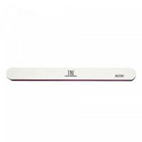 Пилка для ногтей тонкая 240/240 улучшенное качество (белая) в индив. упаковке (пласт. основа) TNL