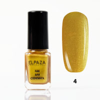ЛАК ДЛЯ СТЕМПИНГА #4 ELPAZA (Эльпаза)