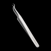 Пинцет Мини-L изогнутый 90° Enigma (Metallic)