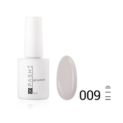 Цветной гель-лак PASHE №009 - &quot;Серый шелк&quot;, (9 мл)