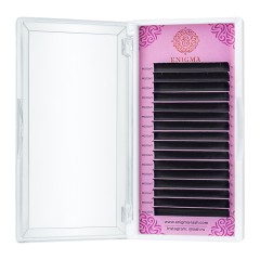 Черные ресницы Enigma 0,07/M/16 mm (16 линий)