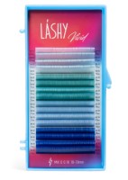 Ресницы цветные LASHY Vivid &quot;Frost&quot; - 16 линий - MIX C 0.10 10-13мм