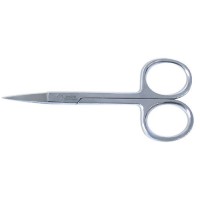 Ножницы маникюрные для ногтей (прямые;серебряные;удлиненные) (aia-29), Zinger zs-B-140-S-str