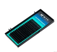 Ресницы черные MAKart Back to Black МИКС D 0.07 6-13mm (16 линий)