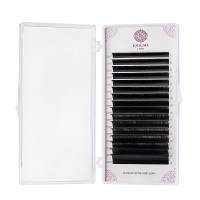Черные ресницы Enigma light микс 0,10/C/7-14 mm (16 линий)