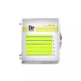Цветные ресницы Be Perfect Neon Yellow MIX D/0,10 микс 7-12 mm, 6 линий