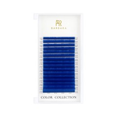 Цветные ресницы BARBARA (синие) МИКС C 0.07 7-15mm