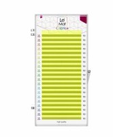 Ресницы Neon Yellow Le Maitre &quot;Caprice&quot; 20 линий C 0.10 MIX 6-13 mm