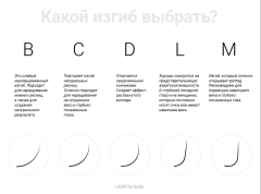 Ресницы чёрные LASHY, C 0.07 14мм - 16 линий