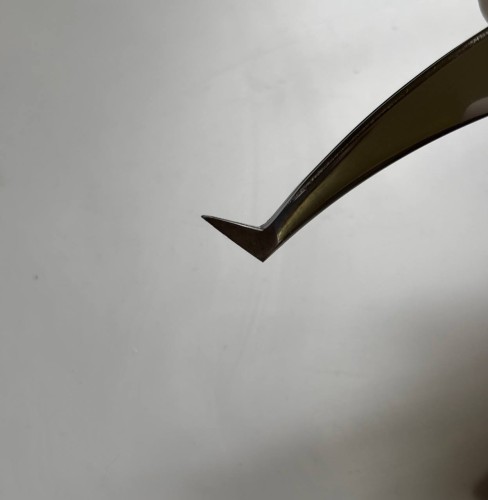 Профессиональный пинцет для наращивания ресниц SL STARS 70°