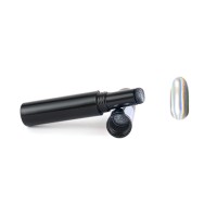 Зеркальная пыль для втирки Tricky stick (эффект: голография, цвет: серебро) 6144, ruNail